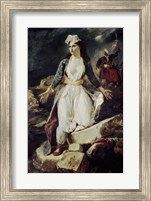 Greece Expiring on the Ruins of Missolonghi, 1826 Fine Art Print