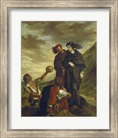 Hamlet and Horatio in the Cemetery, 1839 Fine Art Print