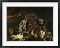 Dante and Virgil in Hell (Dante's Boat) 1822 Fine Art Print