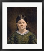 Portrait of Lucile Virginie Le Guillou Fine Art Print