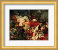 The Death of Sardanapalus, 1827 Fine Art Print