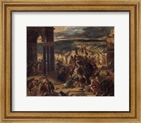 The Entrance of the Crusaders into Constantinople, 1852 Fine Art Print