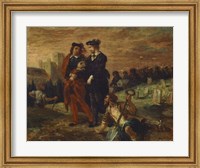 Hamlet and Horatio in the Cemetery Fine Art Print