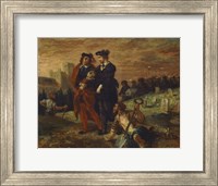 Hamlet and Horatio in the Cemetery Fine Art Print