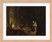 Women of Algiers in their Apartment, 1847-49 Fine Art Print