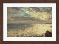 The Sea at Dieppe, 1851 Fine Art Print