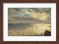The Sea at Dieppe, 1851 Fine Art Print