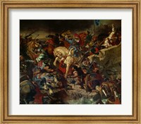 The Battle of Taillebourg July 21, 1242 Fine Art Print