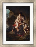 Wrathful Medea, 1862 Fine Art Print