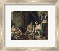 Algerian Women in Their Apartment 1834 Fine Art Print