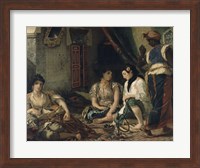 Algerian Women in Their Apartment 1834 Fine Art Print