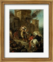 Rebecca Raped by a Knight Templar during the Sack of the Castle Frondeboeuf, 1858 Fine Art Print