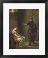 Hamlet and Ophelia Framed Print
