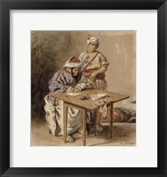 Moroccan Public Scribe Fine Art Print