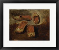 Study of Babouches Framed Print