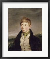 Portrait of Richard-Auguste de la Hautiere Fine Art Print