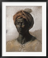 Bust of a Black Man Wearing a Turban, 1826 Fine Art Print