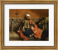 Turk, Smoking on a Divan Fine Art Print