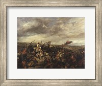 The Battle of Poitiers, 1830 Fine Art Print