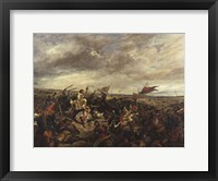 The Battle of Poitiers, 1830 Fine Art Print