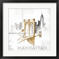 Brooklyn Bridge Framed Print