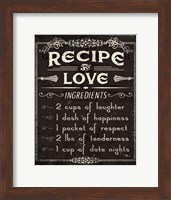 Life Recipes I Fine Art Print