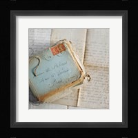 Love Letters I Framed Print