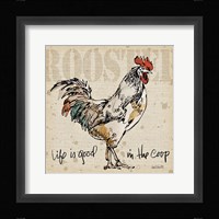 Farm Life III Framed Print