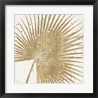 Gold Leaves II Framed Print