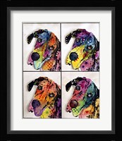 4 Danes Fine Art Print