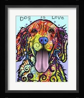Dog Is Love Fine Art Print