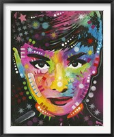 Audrey Framed Print