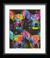 Four Chihuahuas Framed Print