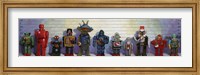 Line-Up Fine Art Print