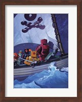 Robo Pirates CMYK Fine Art Print