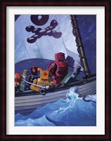 Robo Pirates CMYK Fine Art Print