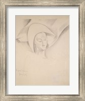 After Cezanne, Head of a Harlequin, 1916 Fine Art Print
