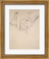 After Cezanne, Head of a Harlequin, 1916 Fine Art Print
