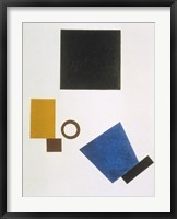 Suprematism: Self-Portrait in Two Dimensions, 1915 Fine Art Print