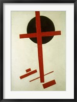 Red Cross on Black Circle, 1920-27 Fine Art Print