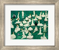 The Rest: High Society in Top Hats, 1908 Fine Art Print