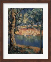 River in the Woods, Late 1920s Fine Art Print