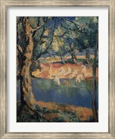 River in the Woods, Late 1920s Fine Art Print