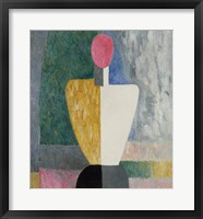 Bust (Figure with a Pink Face), c. 1923 Fine Art Print