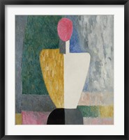 Bust (Figure with a Pink Face), c. 1923 Fine Art Print