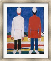 Two Male Figures, 1928-1932 Fine Art Print