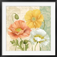 Pastel Poppies Multi II Fine Art Print