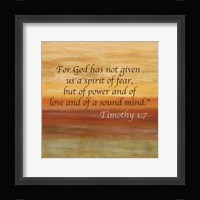 Horizons Spice Scripture Sayings I Fine Art Print