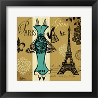 Euro Chic I Framed Print