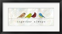 Birds of a Feather II Framed Print